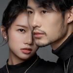 SINCE YOU Серьги-гвоздики из серебра 925 пробы унисекс - фото 6