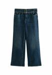 Расклешенные джинсы WIDE BELTED Next, синий - фото