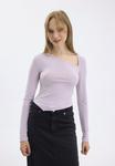 Топ с длинными рукавами Even&Odd, сиреневый - фото