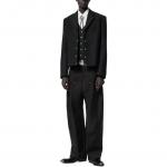 Брюки-карго мужские черные Louis Vuitton, черный - фото 2