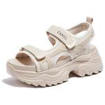 Пляжные сандалии женские бежевые Camel - фото 2