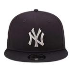 New Era Бейсболка унисекс черная, Black - фото 2