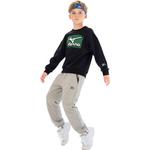 Детская толстовка Mizuno, серый - фото 7