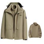 Ветровка Куртка Унисекс Jeep, хаки - фото 5