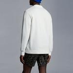 Свитшот Moncler с логотипом, белый - фото 4