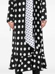 Платье макси в горох Parlor, черный - фото 5