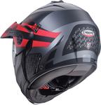Шлем Caberg tourmax x sarabe, Grey/Black/Red - фото 2