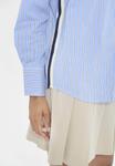 Блуза Saint Tropez Button-down blouse, Baritone Vista Blue/Blue - фото 4