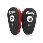 Перчатки Fairtex Angular Focus Mitts, красный/черный - фото 3