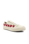 Кроссовки Comme des Garçons Emblem Low Top, белый - фото 2