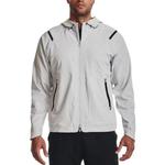 Куртка unstoppable hooded jacket 'light grey' Under Armour, серый - фото 3