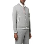 THOM BROWNE Кардиган с якорным принтом, Gray - фото 7