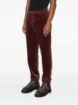 Вельветовые брюки на молнии Michael Coal, красный - фото 3