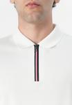 Поло Tommy Hilfiger ZIP INTERLOCK, Ecru/Off-White - фото 6