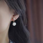 Muyan Серьги-гвоздики из серебра 925 пробы - фото 5