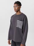 Свитер VAMOS CLO Sweatshirt, антрацит - фото 4