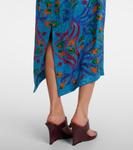 Платье миди с принтом Etro, Stampa F.Do Azzurro - фото 5