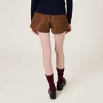 Шорты из технической ткани Miu Miu, коричневый - фото 3