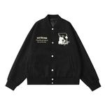 Бейсбольная куртка унисекс RickyisClown, Темно-синий - фото