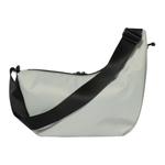 Onitsuka Tiger Нейлоновая сумка кросс-боди Regular Unisex Black/Light Gray/Navy Blue - фото 7