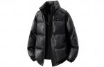 Пуховик Unisex Stand Collar Thickened Padded Puffer Jacket ZIAREL, белый[removable logo] - фото 4
