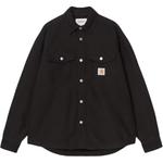 Рубашка с карманами и пуговицами Carhartt WIP, черный - фото