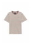 Футболка BONDELID DENNIS STRIPED TEE, Brown Stripe/Brown - фото 5