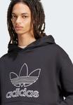 Худи Adidas Performance ADICOLOR OUTLINE TREFOIL, Black - фото 3