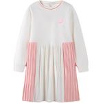 Платье для начальной школы Asics, необработанный белый - фото