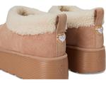 Женские клоги Stuart Weitzman Socharming Shearling Flatform, New Camel/Cream - фото 6