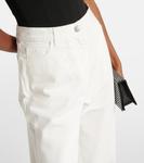 Прямые джинсы Magda Butrym, белый - фото 4