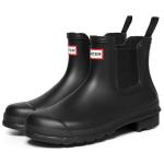 Ботинки Челси женские черные Hunter - фото 3