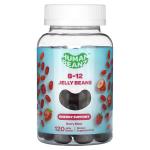 Добавка Human Beanz B-12 Jelly Beans Berry Blast, 120 желейных бобов - фото