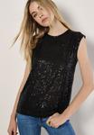 Блуза Apricot SEQUIN , Black - фото