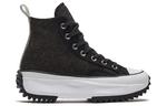Кеды Converse Run Star Hike High 'Black Ice - Black Silver', черный - фото 2