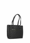 Сумка Guess KATYA SHOPPER, Coal Logo/Black - фото 2