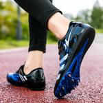 Футбольные бутсы унисекс с низким верхом, черные/синие Binary - фото 8