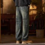 Винтажные джинсы Jeep синие мужские - фото 7