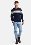Свитер INDICODE JEANS Sweater League, темно-синий - фото 3