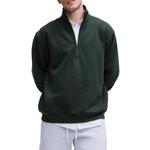 Свитшот с молнией до половины Steady State Мужской Lululemon, Костяной Белый/BONE - фото