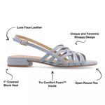 Сандалии Journee Cassandra Sandal, синий - фото 3