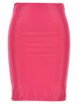 Мини-юбка из лайкры The Attico, фуксия - фото