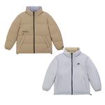 Куртка New Balance Logo Warm Down Jacket 'Grey Khaki', серый - фото 5