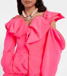 Платье макси со сборками Vivienne Westwood, Pink Neon - фото 4