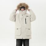 Jeep Унисекс пуховик, Black (Detachable Fur Collar) - фото 9