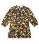 Хлопковое платье с цветочным принтом Paade Mode, черный - фото