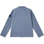 STONE ISLAND Куртка рубашка с нашивкой компас, Blue - фото 3