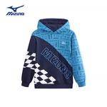 Mizuno Свитшот gray blue детский - фото 3