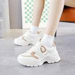 Массивные кроссовки Women's ZULISHI, хаки - фото 9