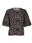 Блузка с леопардовым принтом Peppercorn - фото 6